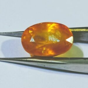 Abhimantrit Yellow Sapphire (Pukhraj) & Certified 7.25 Carat Origin Tested - Image 1