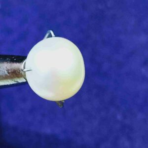 Abhimantrit Pearl (Moti) Stone 6.25 Carat Certified - Image 4