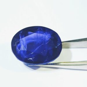 Abhimantrit Iolite (Neeli) 11 Carat & Certified - Image 4