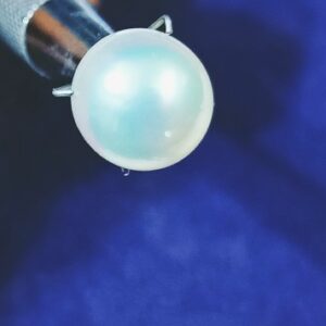 Abhimantrit  South Sea Pearl (Moti) 7.25 Carat Certified - Image 4