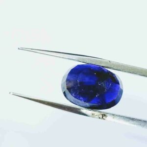 Abhimantrit  Iolite (Neeli) 6.25 Carat & Certified - Image 4
