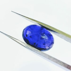 Abhimantrit  Iolite (Neeli) 7.25 Carat & Certified - Image 4