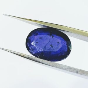 Abhimantrit  Iolite (Neeli) 7.25 Carat & Certified - Image 3