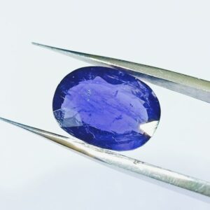 Abhimantrit  Iolite (Neeli) 8.25 Carat & Certified - Image 4