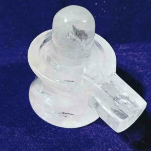Indian Sphatik Shivling 126 Gram Certified - Image 3