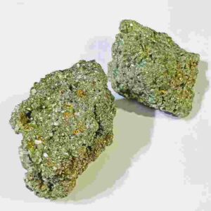 Certified Golden Pyrite Raw (Fools Gold) Stone 2 Pieces- Abhimantrit - Image 5