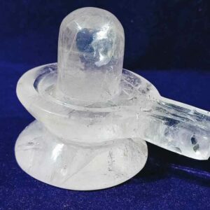 Indian Sphatik Shivling 151 Gram Certified - Image 2