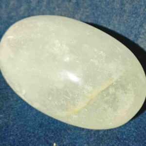 Abhimantrit Indian Sphatik Shiv Lingam & Certified 234 Gram - Image 1