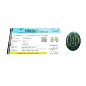 Aventurine Zibu Symbol Coin Abhimantrit & Certified - Image 2