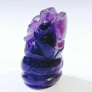 Certified Amethyst Ganesh Ji Natural - 60 grams - Image 4