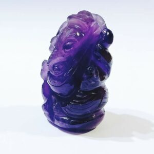 Certified Amethyst Ganesh Ji Natural - 60 grams - Image 2