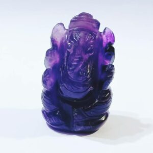 Certified Amethyst Ganesh Ji Natural - 60 grams - Image 3