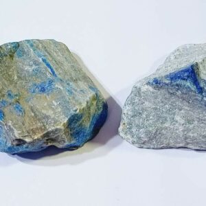 Natural Lapis Lazuli Raw Stone (2 piece) Certified & Abhimantrit - Image 3