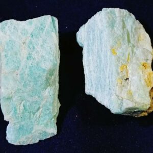 Original Amazonite Raw Stone (2 piece) Certified & Abhimantrit - Image 5