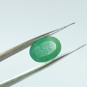 Abhimantrit Panna Stone (Emerald) Oval shape & Lab Certified - 6.25 Carat - Image 3