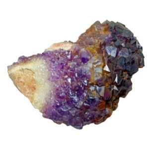 Abhimantrit Natural Amethyst Raw Cluster & Lab- Certified 1.280 Kg - Image 1