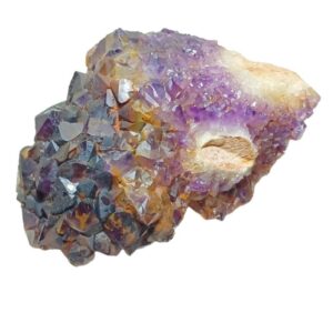 Abhimantrit Natural Amethyst Raw Cluster & Lab- Certified 1.280 Kg - Image 5