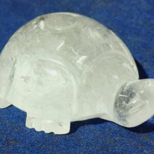 Certified Indian Sphatik Kachua, Genuine & Natural Crystal- 80 gram - Image 2