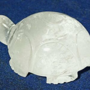 Certified Indian Sphatik Kachua, Genuine & Natural Crystal- 80 gram - Image 3