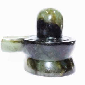 Natural Labradorite Shivling Abhimantrit & Certified 211 Gram - Image 6