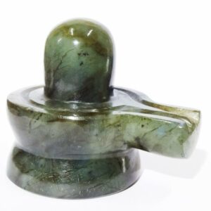Natural Labradorite Shivling Abhimantrit & Certified 211 Gram - Image 3
