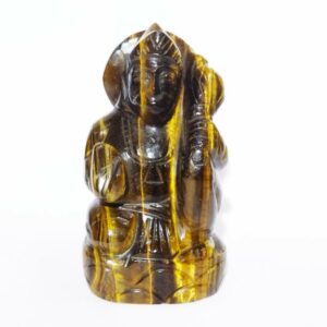 Original Tiger Eye Hanuman ji Idol Abhimantrit & Certified 199 Gram - Image 6