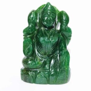 Green Aventurine Laxmi ji Idol Abhimantrit & Certified 230 Gram - Image 7