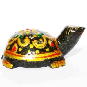 Tourmaline Tortoise (Kachwa) Figure Abhimantrit & Certified 111 Gram - Image 3