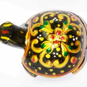 Tourmaline Tortoise (Kachwa) Figure Abhimantrit & Certified 111 Gram - Image 5