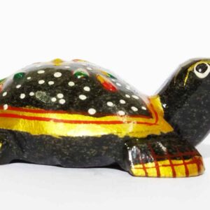 Tourmaline Tortoise (Kachwa) Figure Abhimantrit & Certified 81 Gram - Image 7