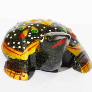 Tourmaline Tortoise (Kachwa) Figure Abhimantrit & Certified 81 Gram - Image 4