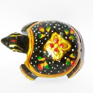 Tourmaline Tortoise (Kachwa) Figure Abhimantrit & Certified 81 Gram - Image 3