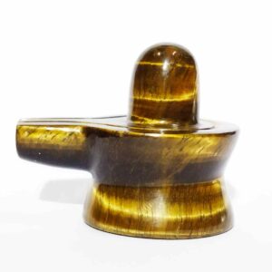 Natural Tiger Eye Shivling Abhimantrit & Certified 60 Gram - Image 3