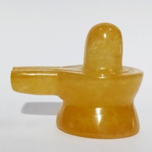 Natural Yellow Aventurine Shivling Abhimantrit & Certified 41 Gram - Image 6