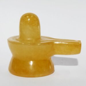 Natural Yellow Aventurine Shivling Abhimantrit & Certified 41 Gram - Image 5