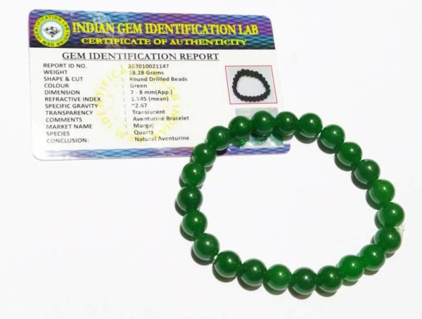 December's Green Aventurine Cross Bracelet – hints for prayerful... pause