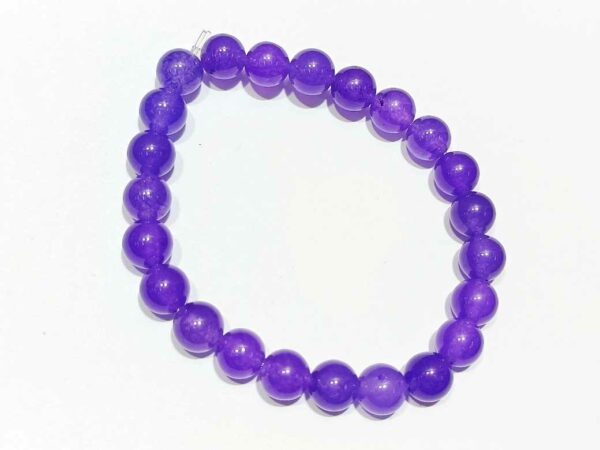amethyst bracelet – oval faceted – 1pc - Moksa