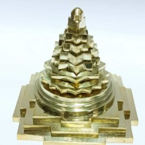 Brass Shree Yantra for Laxmi, Wealth, Prosperity - 355 gram - Image 2