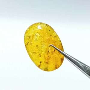 Original Amber stone 6.25 carat - Certified & Abhimantrit - Image 2