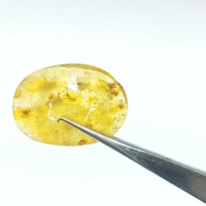 Original Amber stone 8.25 carat - Certified & Abhimantrit - Image 3