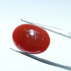 Abhimantrit Natural Red Hakik Stone & Certified 10 carat - Image 5