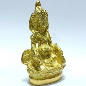 Abhimantrit Brass Kuber Idol - 260 Gram - Genuine & Original - Image 3