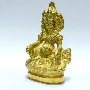 Abhimantrit Brass Kuber Idol - 260 Gram - Genuine & Original - Image 2