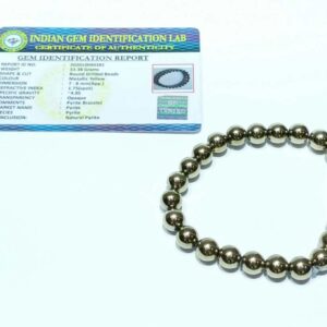 Abhimantrit Pyrite Bracelet Certified – Stylish & Unique - Image 3