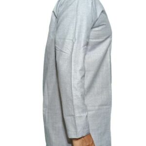 OPP Kurta Grey Color - Full Young Generation - 100% Cotton Fabric - Image 2
