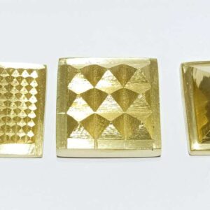 Abhimantrit 3 Layered Brass Pyramid 140 Gram Appx. Original - Vastu Pyramid - Image 6