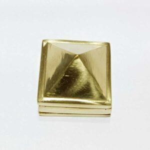Abhimantrit 3 Layered Brass Pyramid 140 Gram Appx. Original - Vastu Pyramid - Image 7