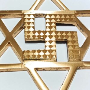 Abhimantrit Copper Star Swastik Pyramid 300 Gram Appx. - Image 4