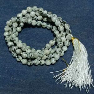 Unique Blackish Hakik Mala Abhimantrit & Certified 6 mm 108 Bead - Image 5