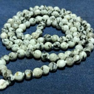 Unique Blackish Hakik Mala Abhimantrit & Certified 6 mm 108 Bead - Image 4
